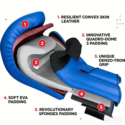 Advanced Performance Boxing Gloves for Combat Sports
