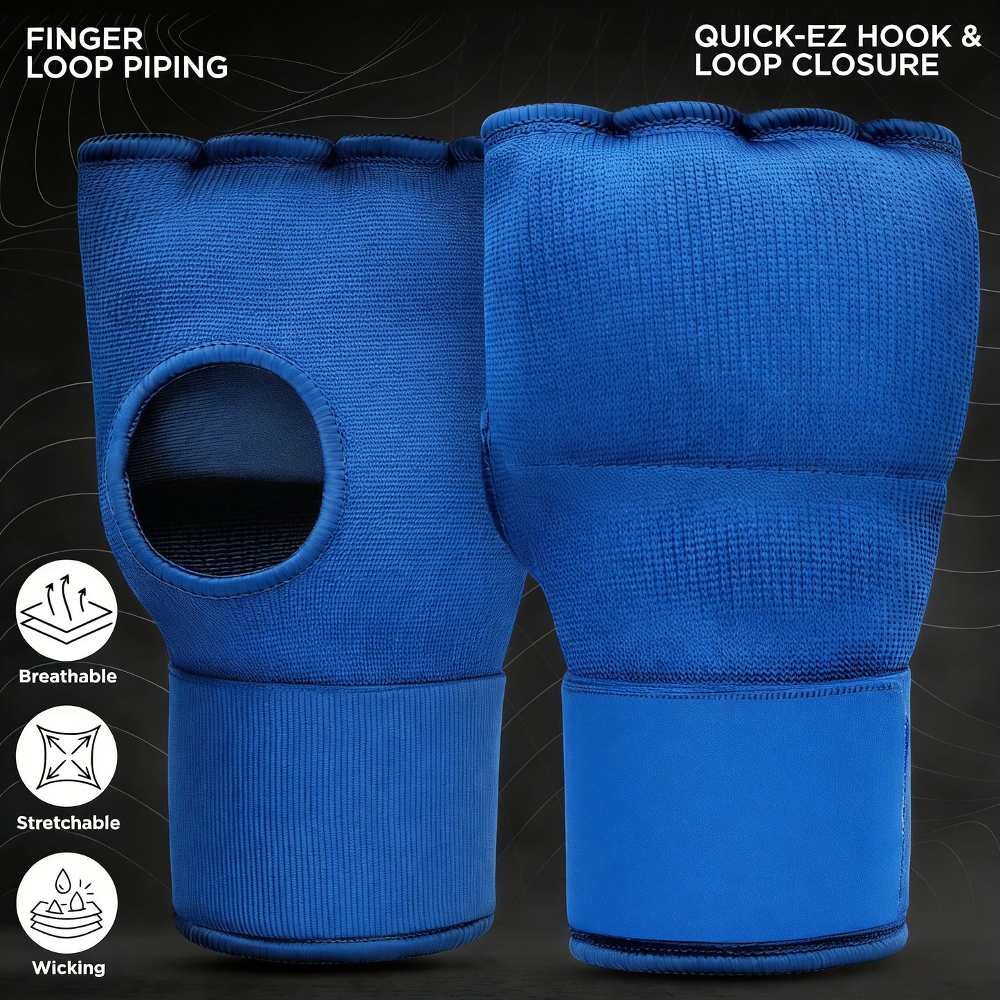 Performance Boxing Hand Wraps with Gel Padding