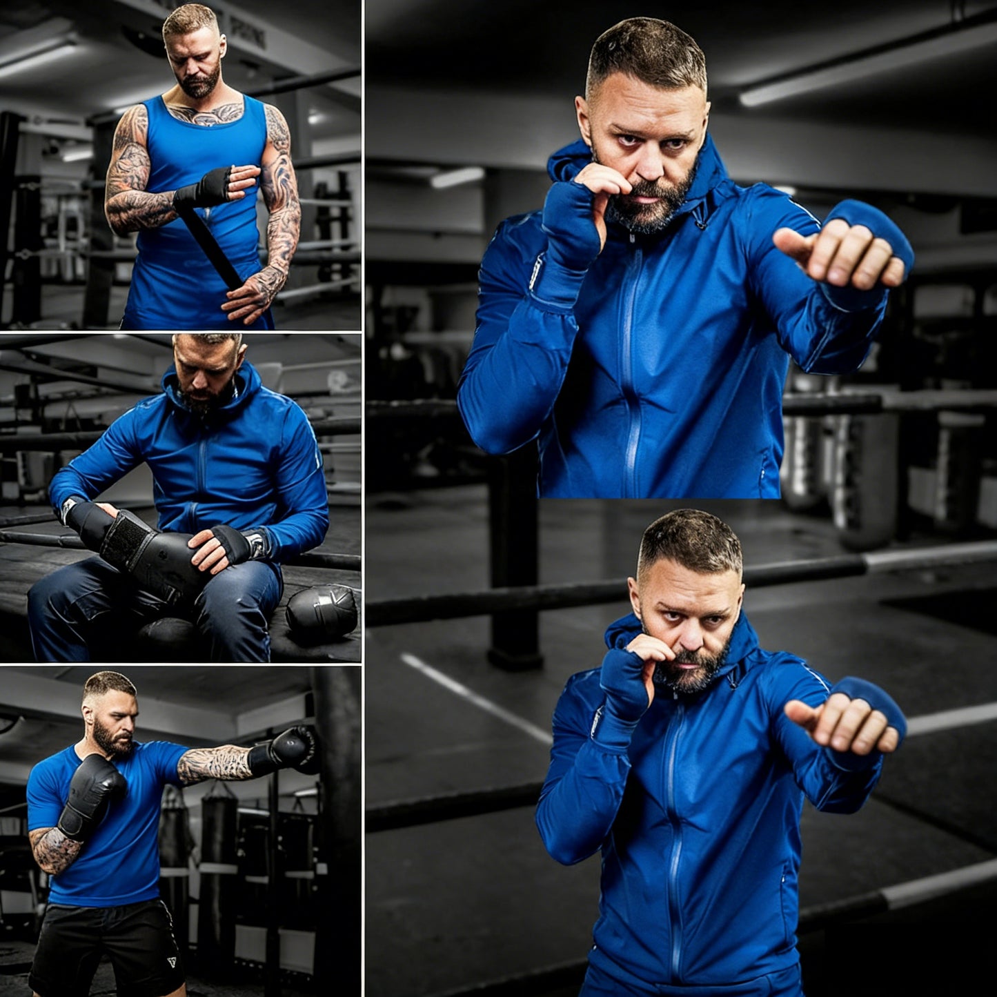 Performance Boxing Hand Wraps with Gel Padding