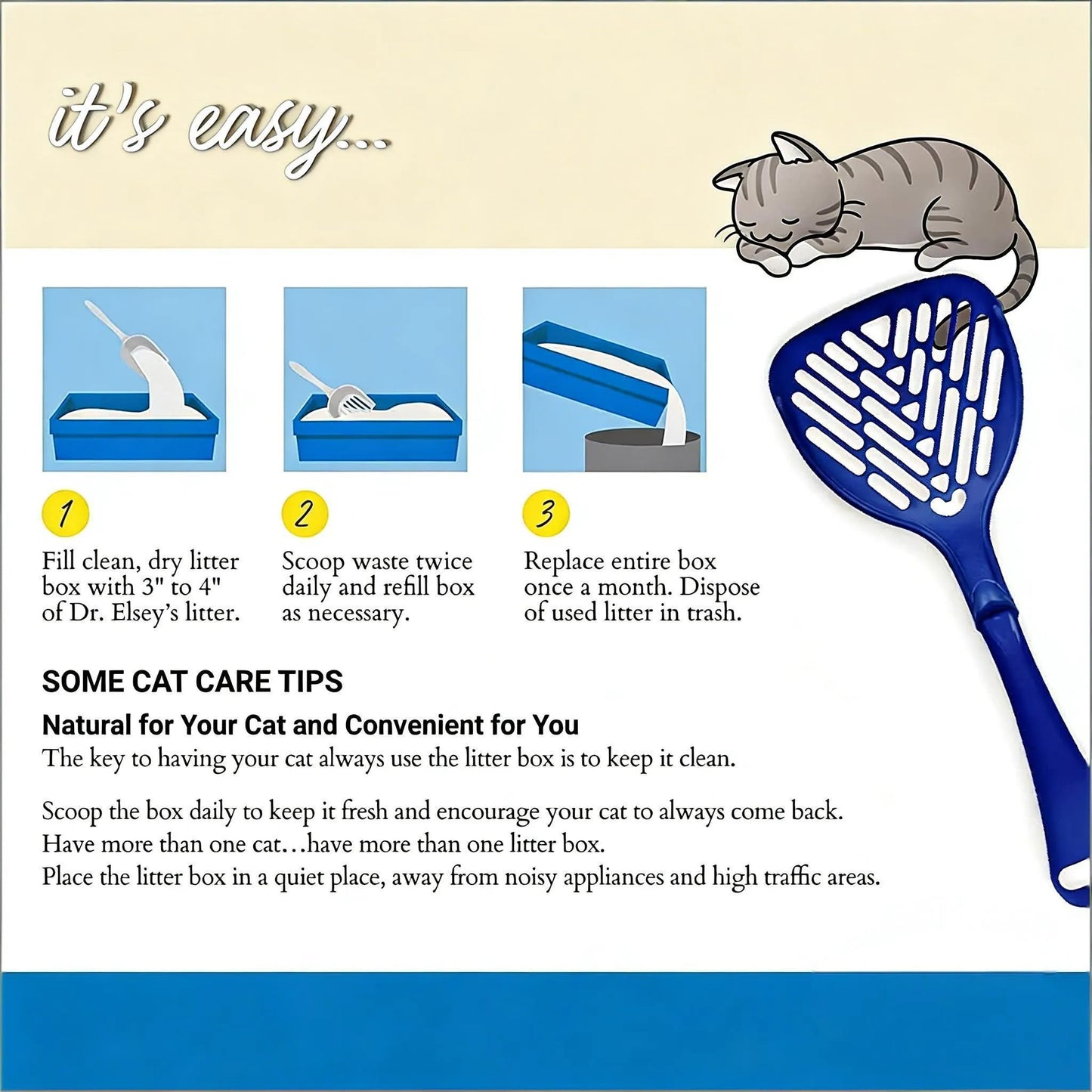 Unscented Clumping Clay Cat Litter, 18 lb x 3 Bags